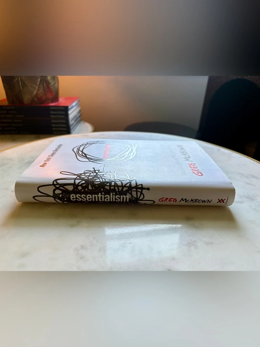 Essentialism by Greg McKeown Hardcover Book